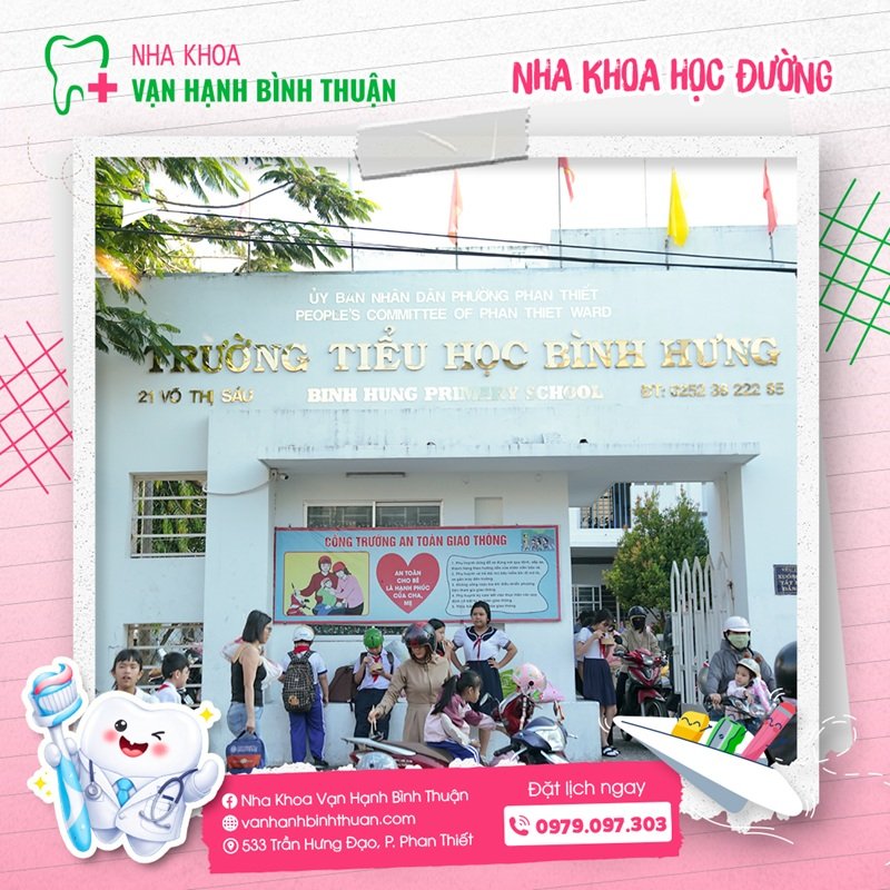 Chương trình Nha Khoa Học Đường tại Trường Tiểu học Bình Hưng